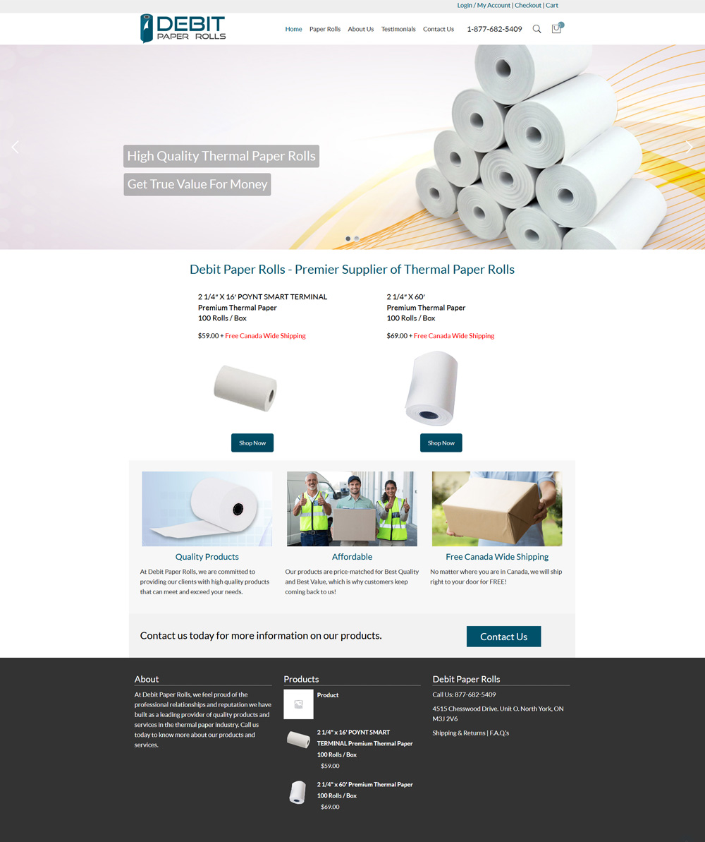 eCommerce  Website Design Kitchener